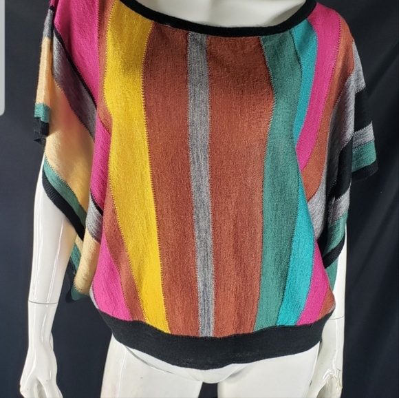 Ella Moss Tops - Ella Moss Women's MultiColor Butterfly Top Medium